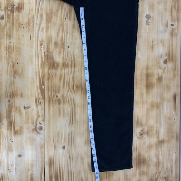 J. Crew High-Rise '90s Classic Straight Corduroy Pants in Black Sz 26 - Picture 13 of 13